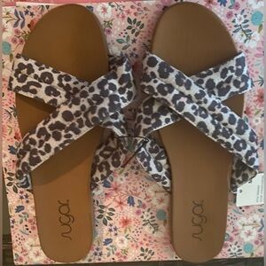 Sugar Tropics Puffy Sandals